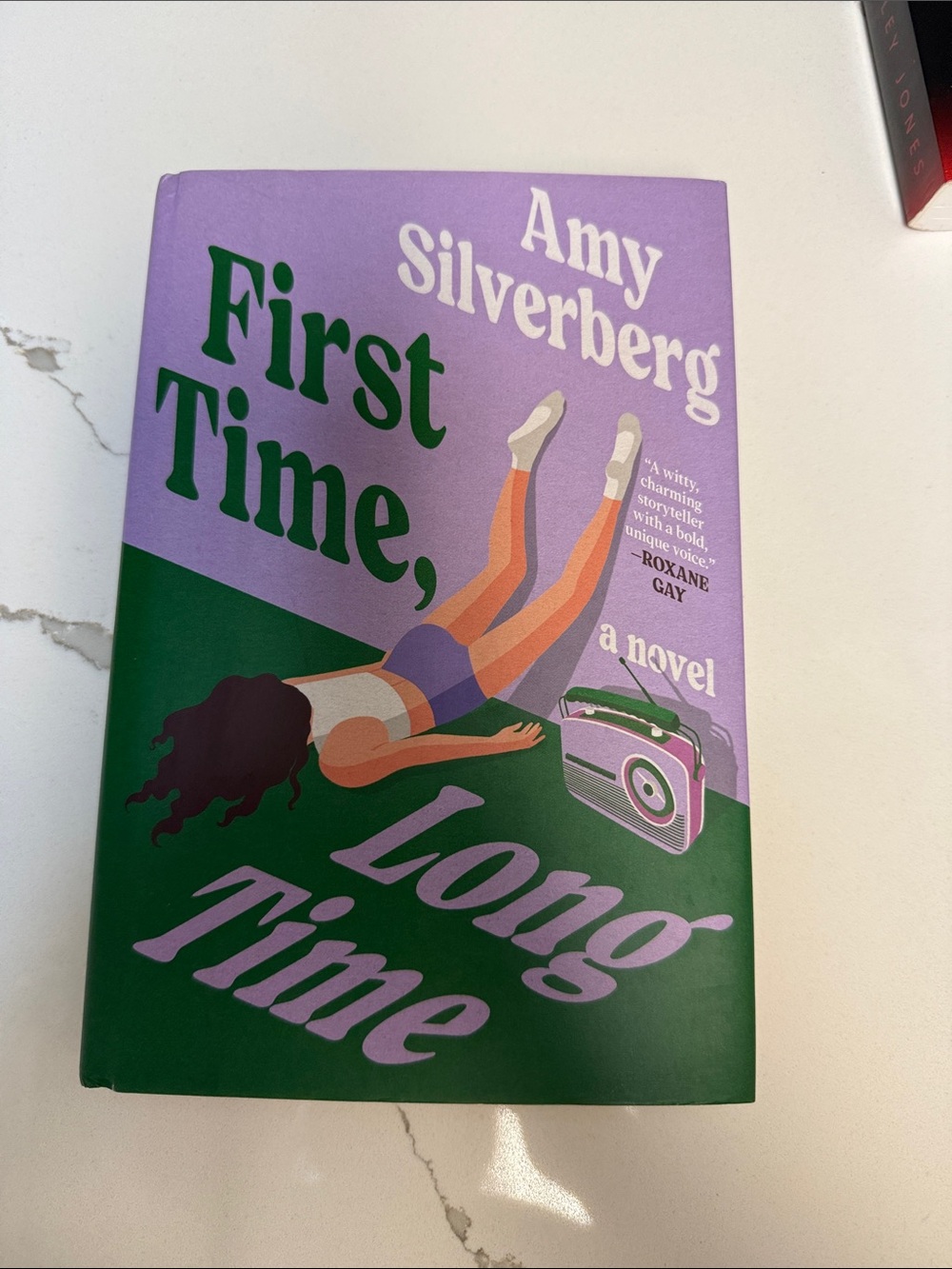 First Time, Long Time by - Lavender & Dark Green Cover